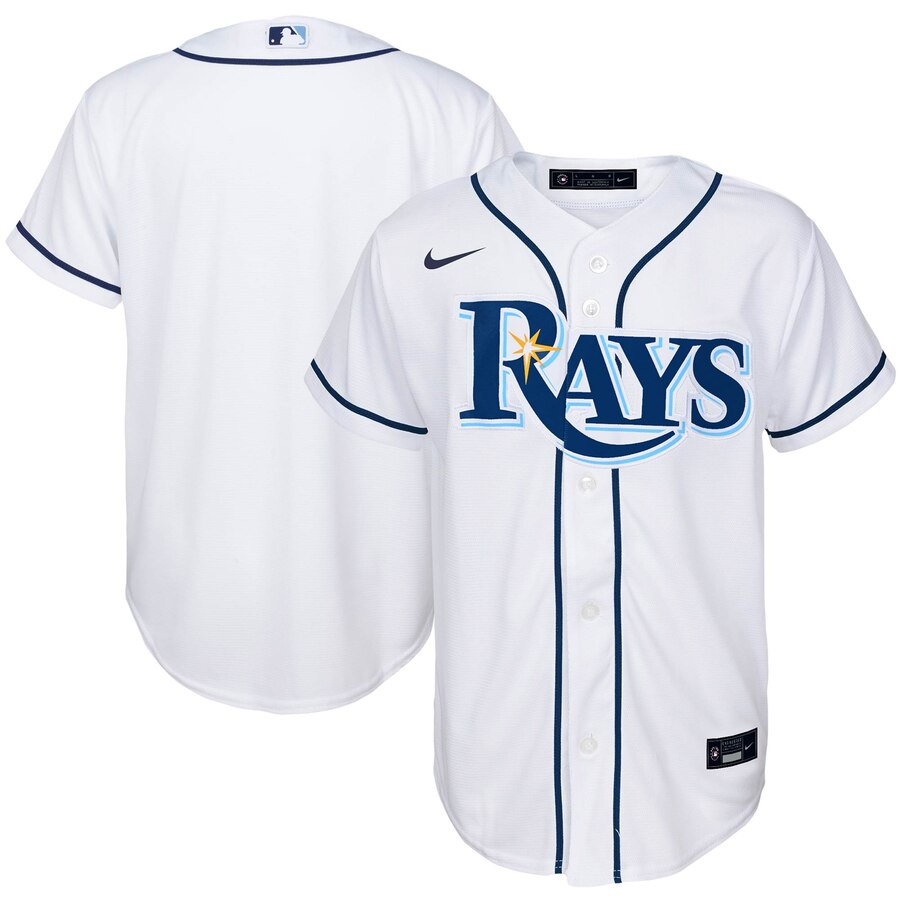 Tampa Bay Rays Nike Youth Home 2020 MLB Team Jersey White